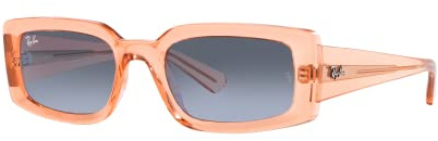 Ray-Ban Kiliane RB4395-66868F-54 - Damen/Herren Sonnenbrille - TRANSPARENT ORANGE