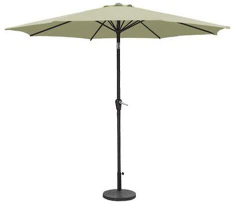 Vivo Technologies 2.7M Garden Parasol Sun Shading Umbrella with Tilt & Crank Mechanism UV Waterproof Patio Parasol Sun Shade Protection for Outdoor, Garden and Patio Beige