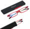 SKYOAK Ultra Thin and Lightweight Foldable Reading Glasses for Women Men TR90 Computer Reading Glasses Portable Elastic Thin Flat Red M, red, Medium