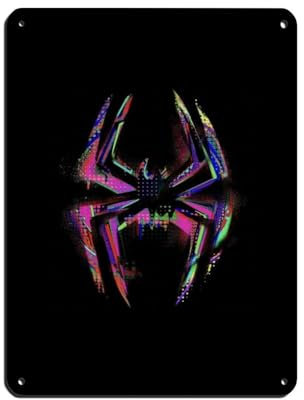 Poster Metro Boomin Spider Man Across The Spider Verse Album Poster 2 Poster rétro en métal Plaque en métal Art rétro Peinture sur fer Bar Personnes Cave Café Famille Garage Poster Décoration murale