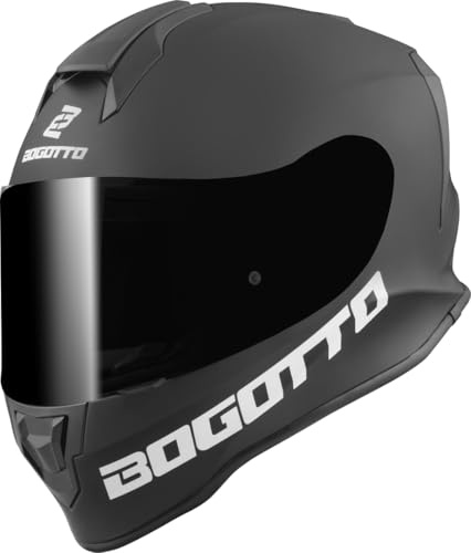 Bogotto H151 Kinder Helm, schwarz matt, XXXS