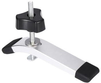 T Nut Schiene Splint, M8 - Niederhalter Klemm Niederhalter T-Nut T-Schienen-Klemmplattensatz, Für T Nut Schienen Aluminiumprofil DIY Holzbearbeitung Niederhalter (1,Silver)