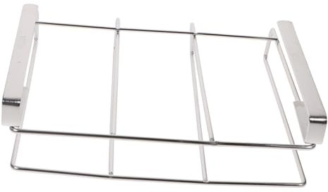 GOOHOCHY Hanging Chopping Board Rack Under Kitchen Cabinet Storage Shelf Chopping Board Holders Chopping Board Organizer for Cabinet Shelf for Stainless Steel Pot Cover Coat Rack