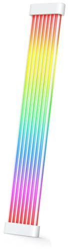 VBESTLIFE ARGB Extension Sleeved Cable Kit, Custom Power Supply Extension Cable with RGB Controller for Computer Gaming Case, DIY Decorative Motherboard