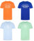 TOM TAILOR Tshirt Herren Baumwolle Regular Fit 4er Pack Set Rundhals Kurzarm Sommer Tee Shirt Logoprint 100% Baumwolle, Größe:XL, Farbe:Soft Basil Green (21542)