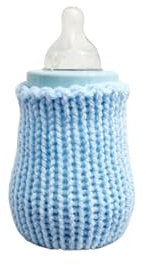 Handmade bottle covers made to fit 160ml MAM bottles - bottle not included (White)