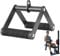 Fitarc Doppel D Rudergriff Kabelzug Zubehör fürs Fitnessstudio, Rutschfester V Griff Aufsatz für Home Gym Geräte, T Bar Rudergriff für Rückentraining, Latzug Zubehör und Kabelmaschinen Aufsatz