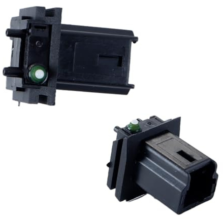 Hoite Interruptor De Contacto Del Portón Trasero Y Botón De La Manija Del Maletero Para Peugeot 206, 207, 307, 308, 407, 5008, Citroën C3 Y C4 (6554V5)