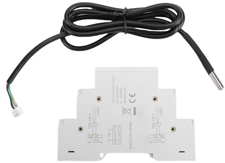 PolyGen WiFi Termostato Intelligente Umidostato 16A, Controller di Monitoraggio Remoto per Montaggio su Guida DIN con Sonda Sensore Precisa per Incubatrice Automatizzata e