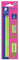STAEDTLER Bleistift Noris eco, hohe Bruchfestigkeit, rutschfeste Soft-Oberfläche, innovatives Wopex-Material, Härtegrad HB, Set auf Blisterkarte, Farbe: neon-grün, 180FSBK2P3