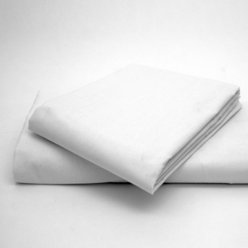 Artistic Fashionista Limited Non-Iron EASY CARE 16 (40cm) Extra Deep Fitted Bed Sheet - PERCALE Quality for Thick MATTRESS - Single, Double, King & Super King- ALL UK SIZES NEW (King Size, White)
