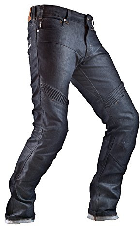 SHIMA GRAVITY Motorrad Jeans Herren mit Protektoren Knieprotektoren Motorradhose Kurzgrößen Hosen Herrenjeans Protektorenhose Textilhose Jeanshose Lang (Männer, Blau, 36/32)