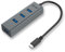 i-tec USB-C Metal HUB 4-Port (4xUSB 3.0 Port für den Anschluß von USB-A Geräten auf den USB-C Konnektor, für Geräte mit USB-C Konnektor, kompatible mit Thunderbolt 3, Windows, Mac OS, Android, Chrome)