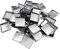 Allwon 56 Pack Empty Square Metal Pans for Eyeshadow Palette Magnetic Makeup Palette (26mm)