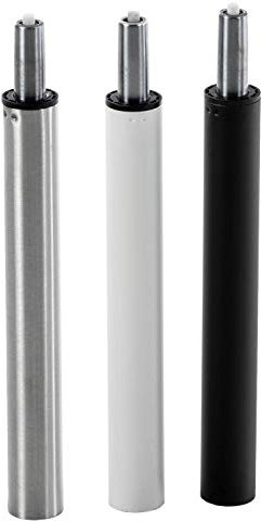 CLP Gaslift für Barhocker | Gasdruckfeder | Ersatz - Gasdruckdämpfer | In verschiedenen Farben, Farbe:weiß