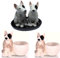 B2SEE LTD Salz und Pfeffer-streuer - Bullterrier - Hund - Eierbecher Keramik Geschenk Küchentisch Hundeliebhaber Frühstücksset 5 teilig