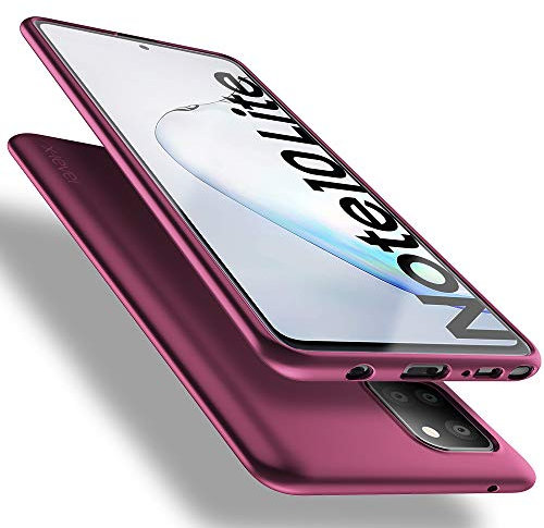 X-level für Samsung Galaxy Note 10 Lite Hülle, [Guardian Serie] Soft Flex TPU Case Ultradünn Handyhülle Silikon Bumper Cover Schutz Tasche Schale Schutzhülle für Samsung Note 10 Lite - Weinrot