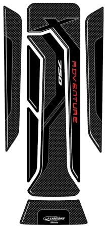 labelbike - Adesivo 3D Paraserbatoio Moto Decorazione e Protezione con Licenza Ufficiale Honda in Resina compatibile con HONDA NC750X 2021-2024