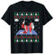 Süßer Yoga-Pose Santa Ugly Christmas Sweater Xmas Lovers T-Shirt