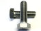 J&A Racing International Sechskantschraube, hohe Zugfestigkeit, verzinkt, M30, 30 mm Durchmesser, Vollgewinde x 50 mm lang, 2 Stück, Silber