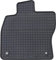 PETEX Passform Fahrer Gummimatte Premium 1-TLG schwarz