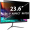 PYS 23.6 Inch 16:9 Aspect ratio Privacy Screen for Computer Monitor Removable Anti Blue Light Anti Glare Privacy Filter Easy on/off for Screen Protection