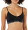 Calvin Klein Damen Bralette Lightly Lined Triangle Vorgeformt, Schwarz (Black), XS