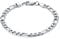 CASSIECA Armband Herren Edelstahl Panzerkette für Männer Jungen 5mm Figaro Link Armkette 23cm Hip Hop Rapper Modeschmuck Geschenk mit Schmuckkästchen