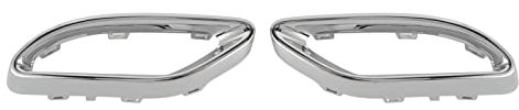 TKSE Hintere Auspuffrohrabdeckung, Glänzend Verchromte Endrohrabdeckung, Ersatz Für Mercedes-Benz A B C E GLC CLS-Klasse W177 W247 W205 W213 X253 C257
