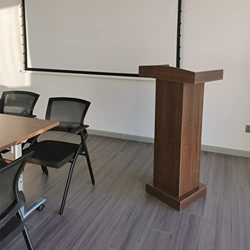 Rednerpult-Podiumsständer, robuster Podiumsständer, Lautsprecher, Rednerpult, Büro, Debatte, Bodenpodien für Konferenz, Kirche, großer Schulkanzelständer mit Stauraum