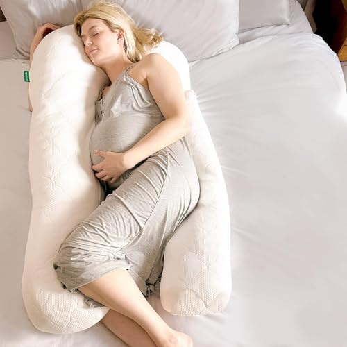Newton Baby Premium Pregnancy Pillow, U-Shape, Memory Foam