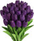 N&T NIETING Künstliche Tulpen Gefälschte Blumen, 12 Stück Latex Real Touch Faux Tulpen Blumen für DIY Hochzeit Home Garten Hotel Party Büro Dekoration(Tiefviolett)