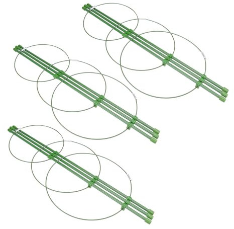POPETPOP 3 STK Gartenspalier pflanzenrankhilfen Plant Shelf rankhilfe Tomaten Halter für Kletterpflanzen Topfpflanzen drinnen zimmerpflanzen Blumen Spalier Erdbeere Gitter