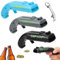 Ouvre-Bouteille, 4 Pièces Cap Gun Ouvre-Bouteilles de Bière, Pistolet Décapsuleur de Tireur de Lanceur, Ouvre-boîte en Forme de Pistolet Jouet pour Catapultes de Lanceur de Bouteilles de Fête de Bar