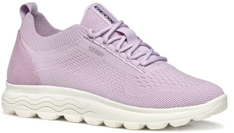 Geox D Spherica A, Sneakers Donna, Lilac, 39 EU