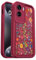 PanXCase Coque pour Honor 90 Lite 5G - Étui Silicone Souple Fine Légère Elegant Désign, Protection Caméra Antichoc Anti-Rayures Mince Housse (Wine Red,Flowers)