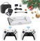 Retro Games Console For Tv,2025 New Upgrade Retro Game Console Stick,Wireless Retro Game Stick Built In 41000+Games,Plug And Play Retro Tv Games,2 Wireless Controllers,With 1*Gamepad Bag
