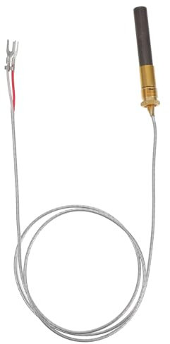 ibasenice Thermoelement Kaminschutz Gaskamin Mit Thermokoppler Starterprotokolle Solo-feuerstelle Holz Erdungsclips Zubehör Für Lagerfeuer Erdungsdraht Windschutz Bonddraht Silver Zinndraht