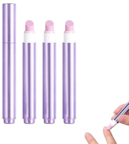 Horuili® Cuticle Oil Pusher Pen, 3-in-1 Nagelpflege Stift mit Keramik-Spitze, Nagelpflegestift, Feuchtigkeitsspendend & Glänzend, Repariert Trockene & Beschädigte Nägel