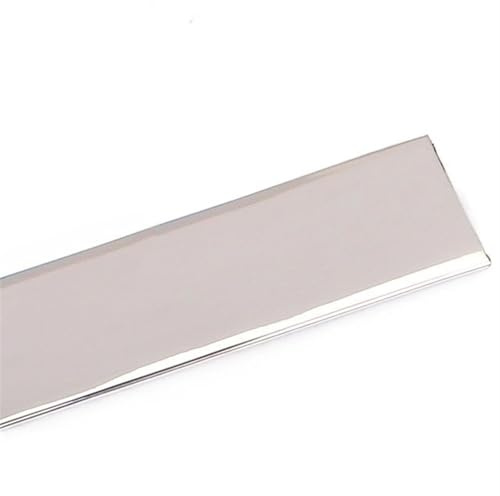 Auto-Stoßstangenschutz Auto für Chrom Zierleiste Stoßstangenschutz Zierband Fenster Stoßstange Kühlergrill Tür für Dekoration Aufkleber Universal(20mm)
