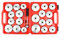 Ejoyous Juego de vasos de aluminio para llaves de filtro de aceite - 23 piezas