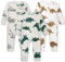 Schlafanzug Jungen Baby 18 Monate - Pyjama Schlafstrampler Einteiler Jumpsuit Schlafoverall