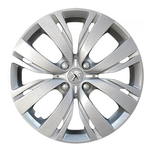 Kit di 4 copricerchi adattabili - per PEUGEOT 208 - diametro 15 - non originali