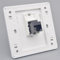 Prise Murale Réseau Double Passe CAT6 Gigabit Femelle à Femelle RJ45 LAN Façade Internet Prise De Courant Droite (LAN x 1)