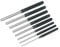 Silverline Tools PC12 8 botadores 2,4-9,5 mm