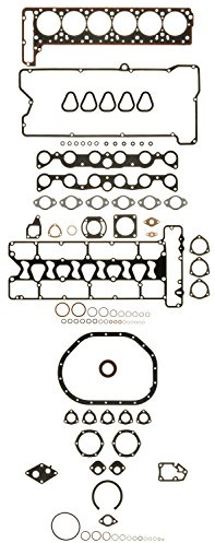AJUSA 50124600 Dichtungsvollsatz Motor mit Zylinderkopfdichtung mit Ventilschaftabdichtung Kompatibel mit MERCEDES-BENZ Stufenheck W123