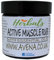 wellmadefairtrade Natural Herbal Muscle Rub Cream 60ml - Muscle Pain Relief Balm Made in Yorkshire - Unisex Adults