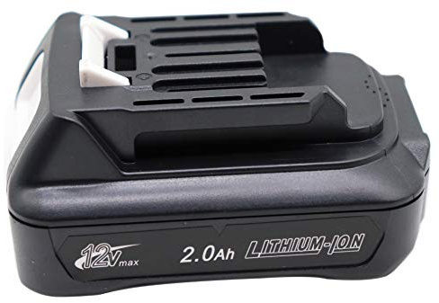 GOLEMON® 12V 2,0Ah / 2000mAh BL1020B BL1021B Batterie pour BL1040B BL1041B BL1016 BL1015 pour Makita DF031D DF0331D TD110D JR103D JR105D HSS01D HP332D DC10SB MP100DZ DC10WA 197339-1