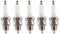 AISEN 5x Zündkerze M14-260 ZM14-260 für S50 S51 S70 S53 SR50 KR50 SR80 SR1 SR2 SR4-2 SR4-3 SR4-4 AWO, MZ ETZ TS