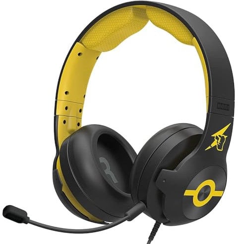 HORI Gaming Headset (Pikachu COOL) für Nintendo Switch - Offiziell Lizenziert